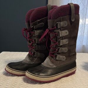 SOREL Joan of Arctic Knit II Waterproof Winter Boots Women’s size 11